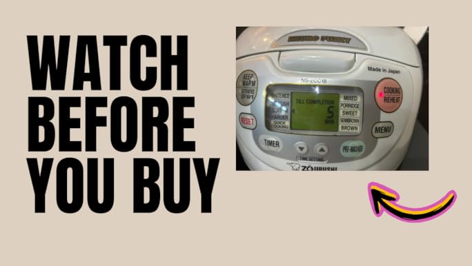 Amazon.com: Zojirushi Neuro Fuzzy 10-Cup Rice Cooker and